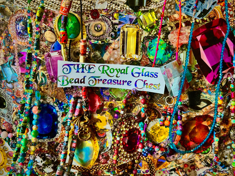 ""The Royal Glass Bead Treasure Chest"