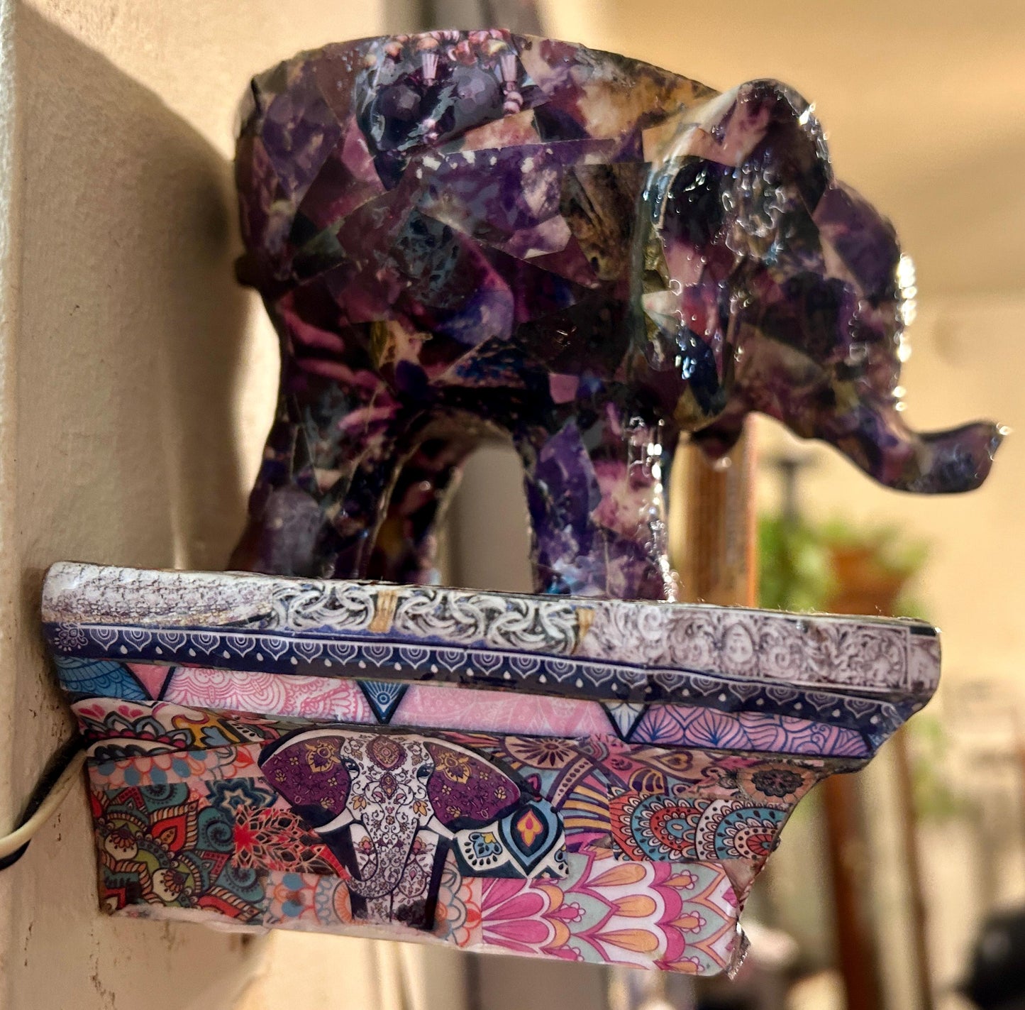Mandelephant Shelf Appropriate Handmade