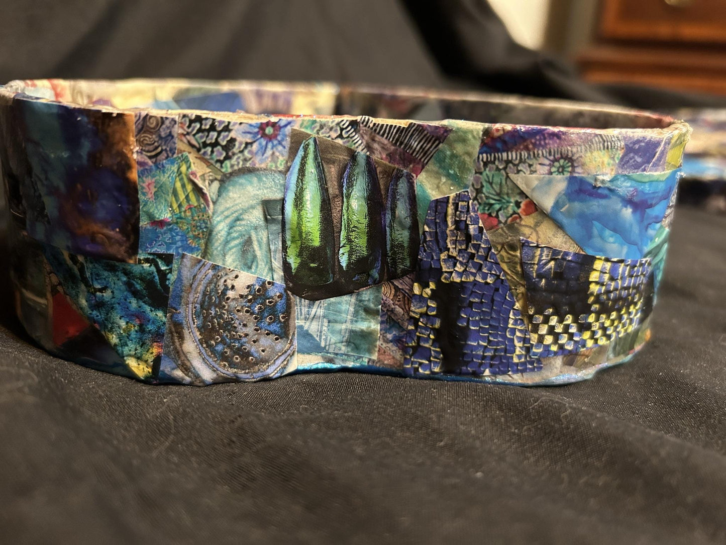 Wannabe In David Invalid Stationary Roman Goddess Porcelain Decoupage Box