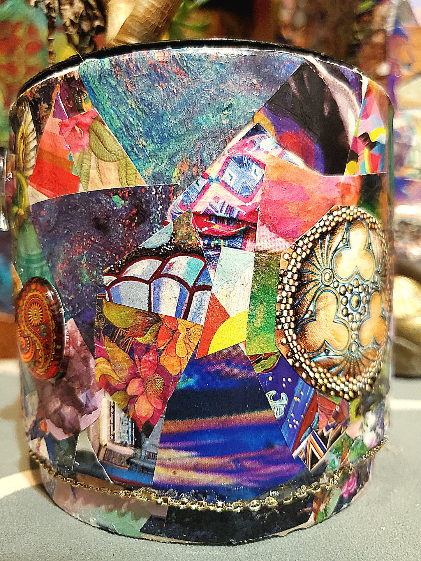 Hard Handed Ceramic Horse Carousel Corrall