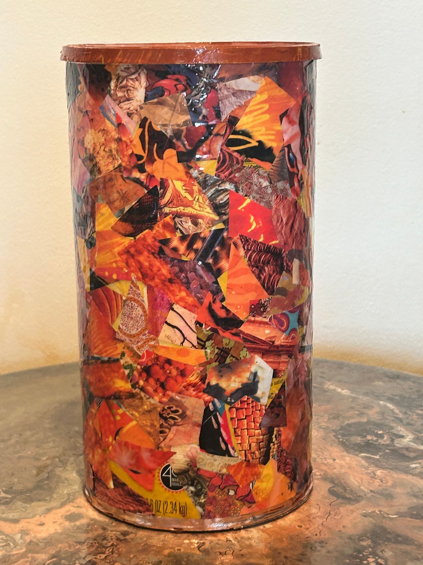 Sweet Orange Tea Can